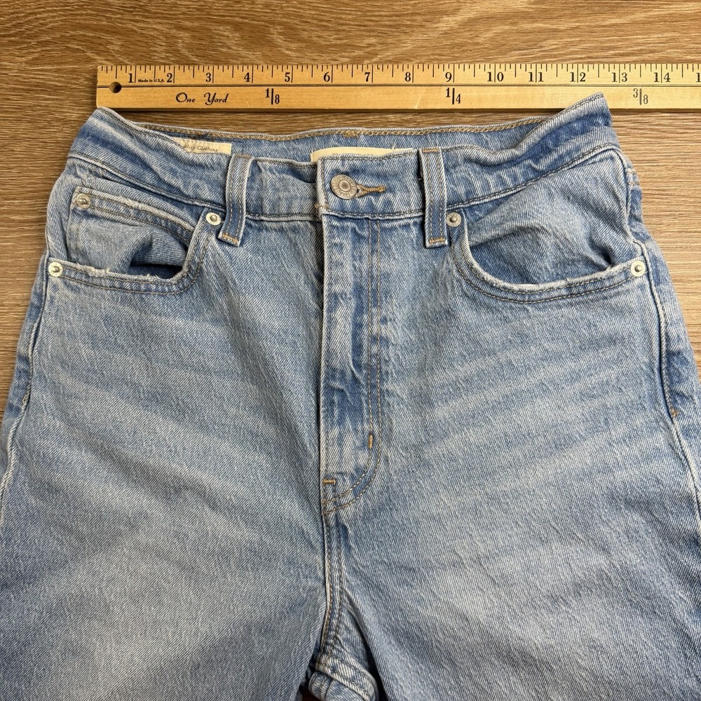 Levi's Premium 70s High Flare Jeans Women's 26x32 Light Wash A0899-0015 Western - Picture 7 of 15